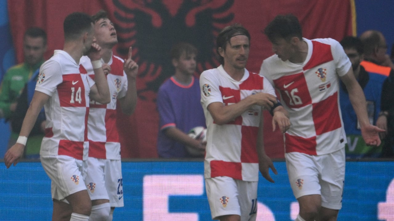 Croacia logró ante Albania la primera victoria de la Euro 2024