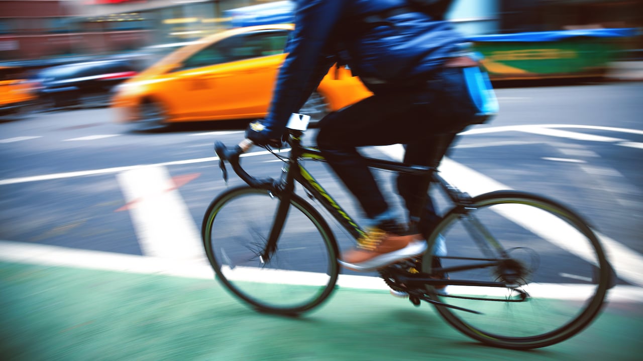 Bike in New York City