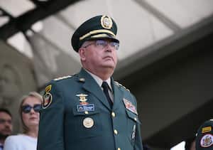 Comandante Fuerzas Militares Mayor  General Helder Giraldo Bonilla