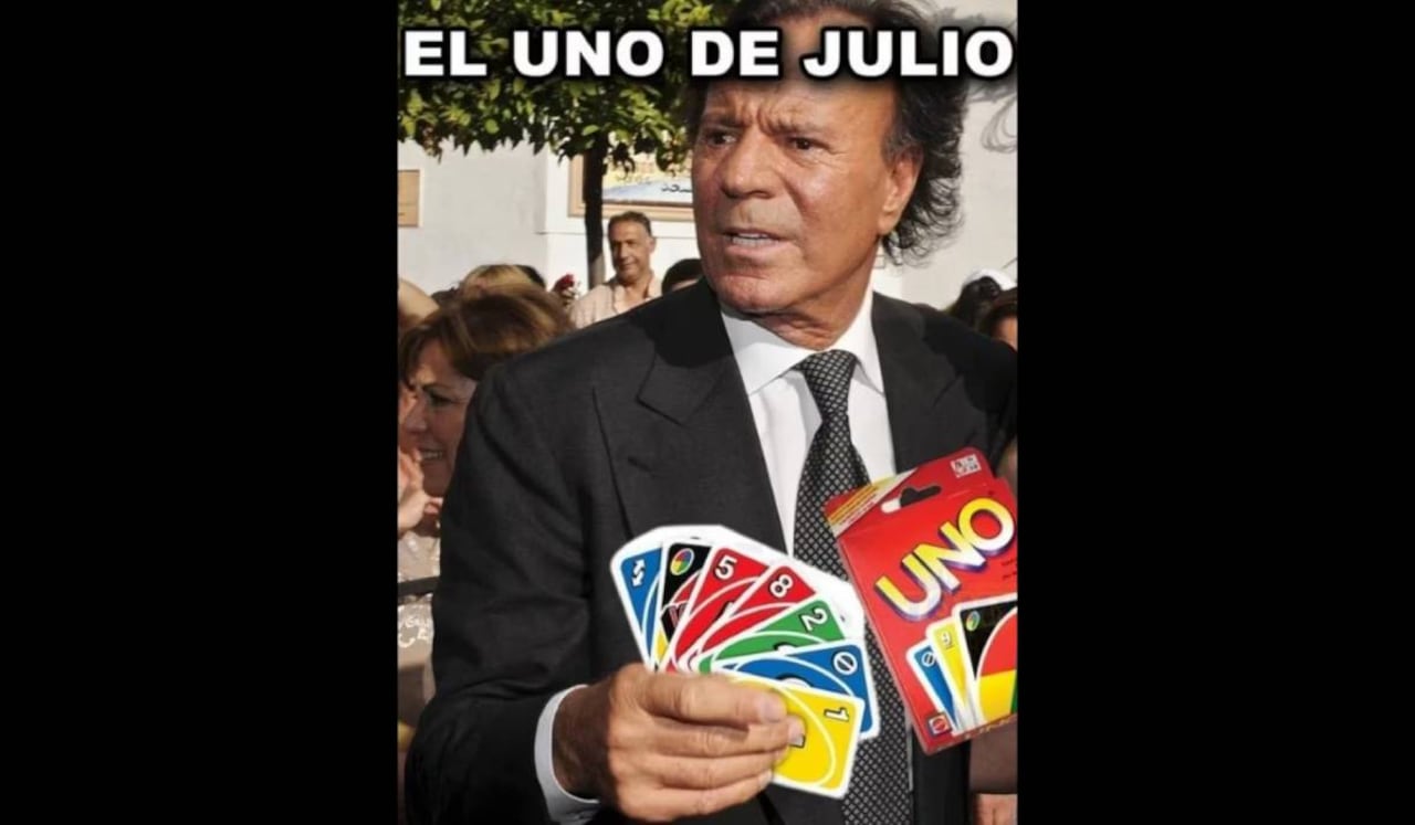 Los memes de Julio Iglesias son un fenómeno viral