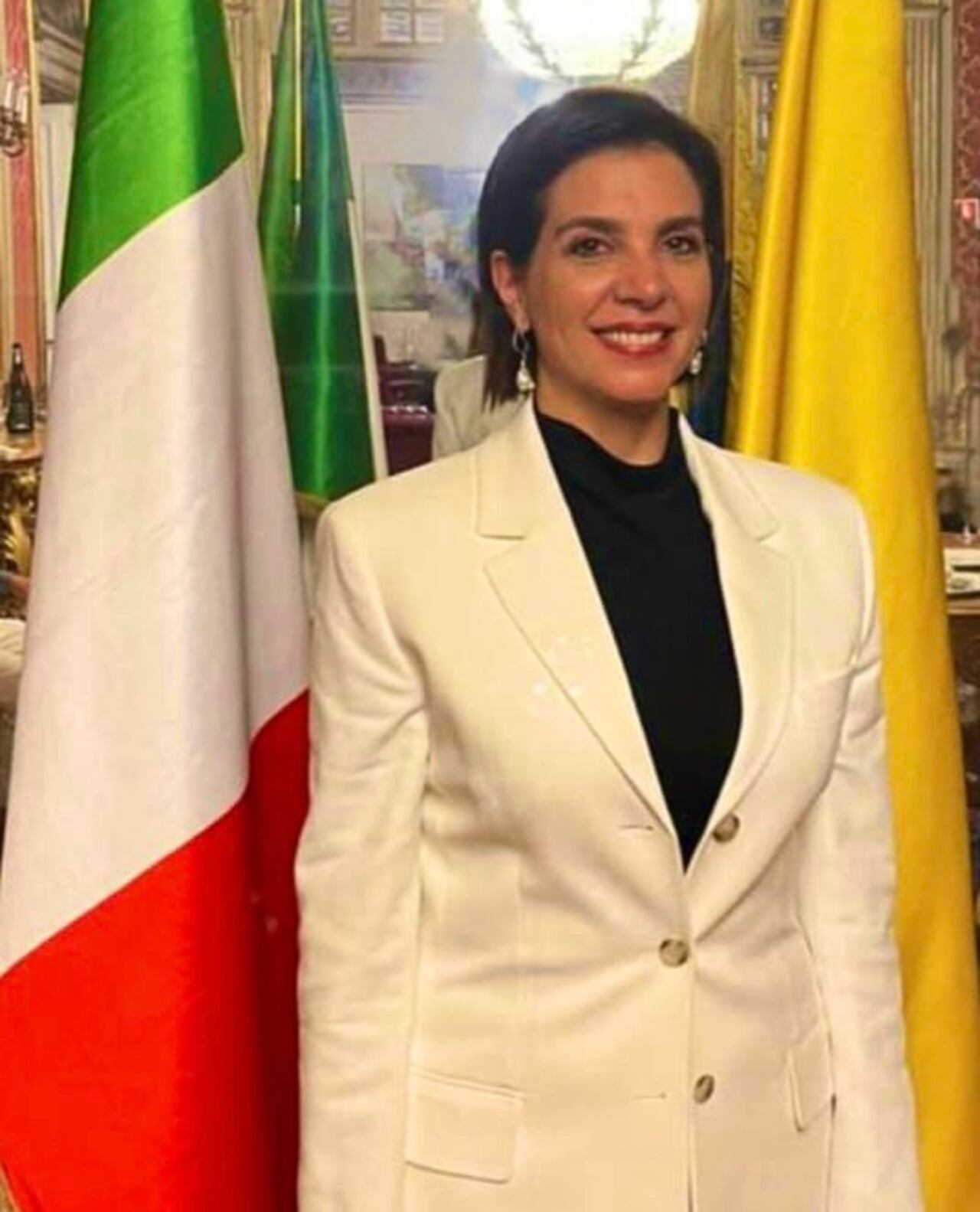 Ligia Quessep, embajadora en Italia