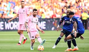 Lionel Messi no pudo evitar la primera decepción con Inter Miami