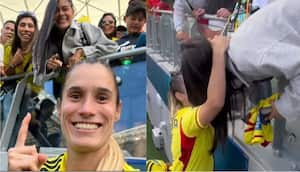 Daniela Montoya y Renata Arango celebraron juntas la victoria contra Corea