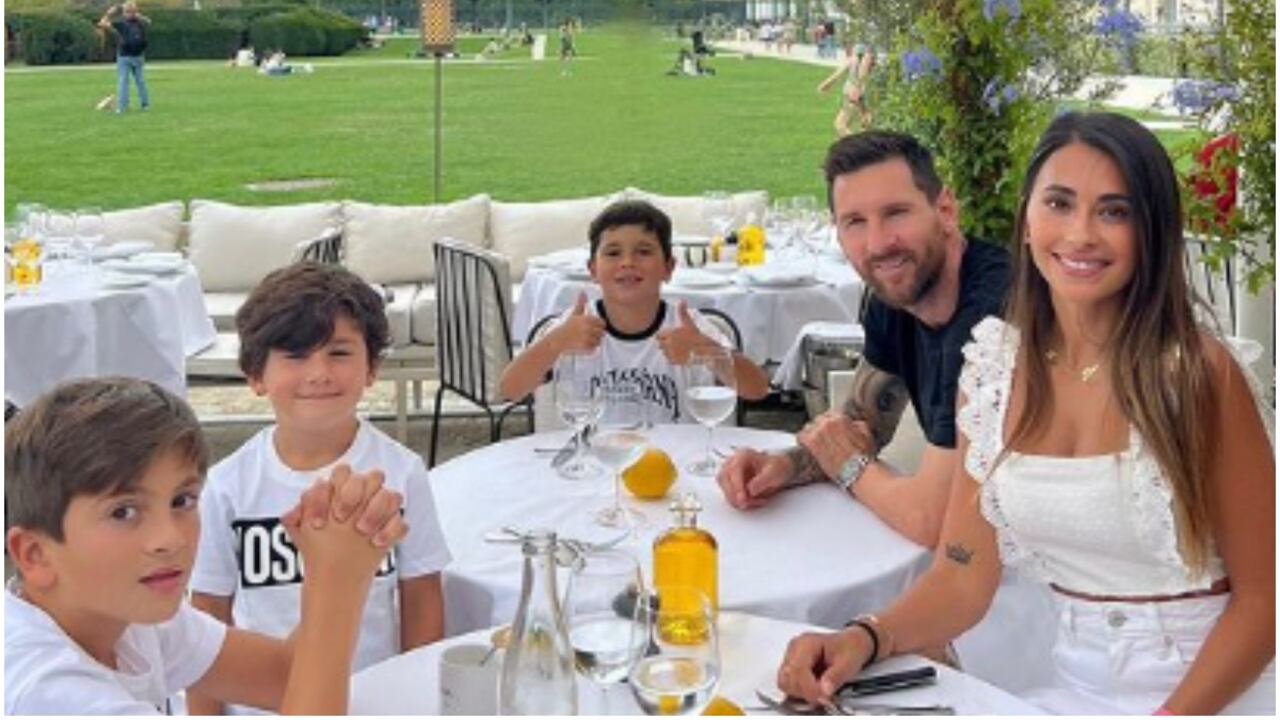Messi, Antonela Rocuzzo y sus hijos listos para recibir invitados de lujo en esta navidad