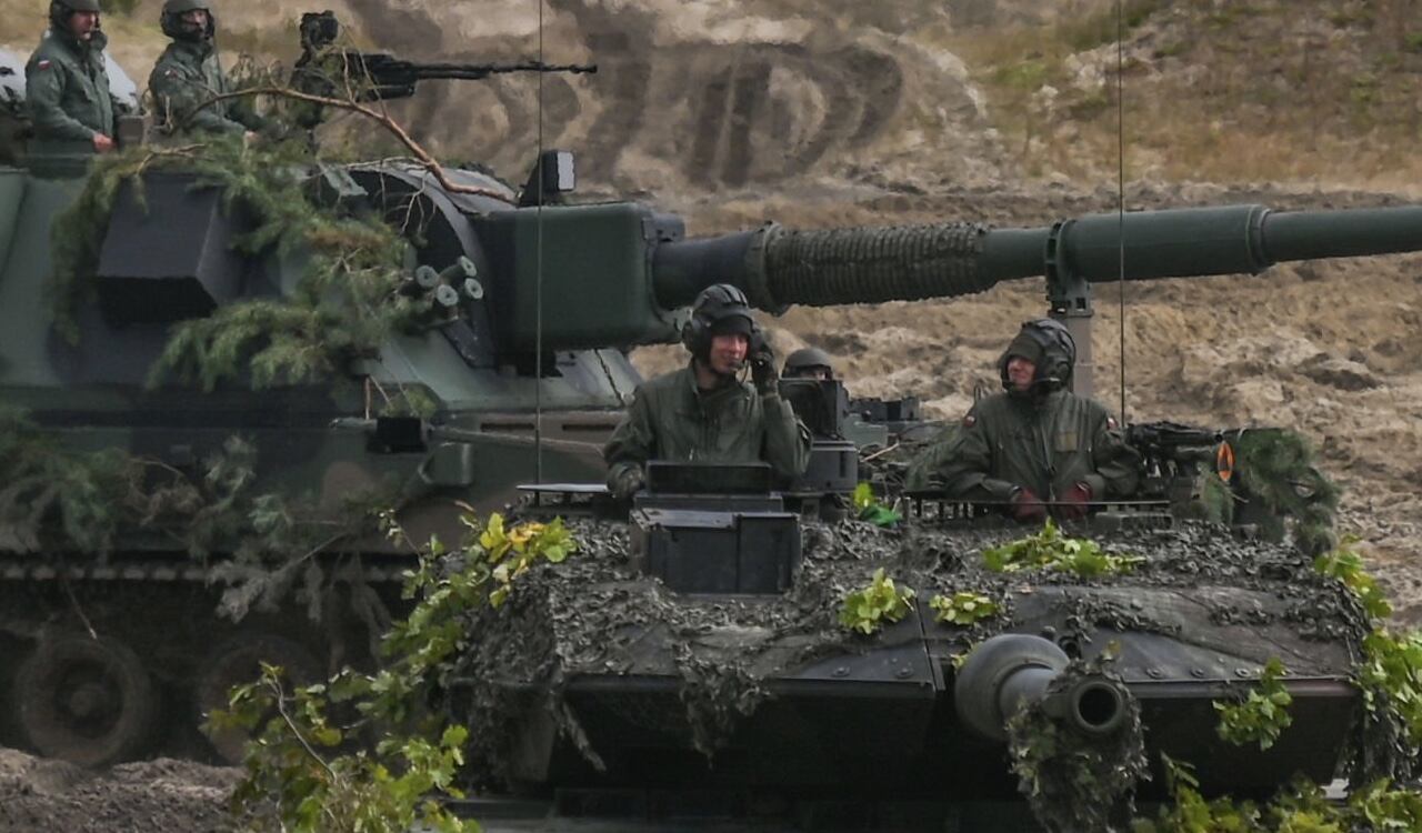 Los avanzados tanques Leopard ahora están en poder de Rusia y en condiciones óptimas (foto de referencia)