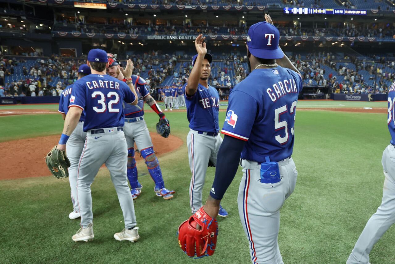 Rangers de Texas sacó ventaja frente a los Rays de Tampa