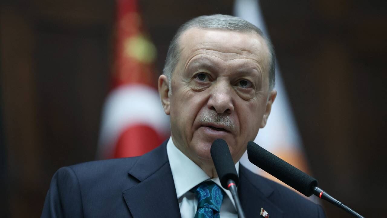 Turquía se resiste al ingreso de Suecia en la OTAN. Presidente Tayyip Erdogan.