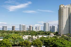 Los condominios de Miami son particularmente de gran altura