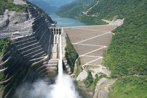 Zona de influencia de Hidroituango