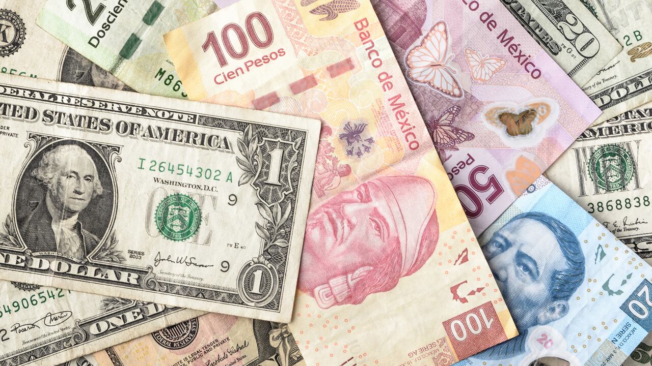 Peso mexicano - Dólar