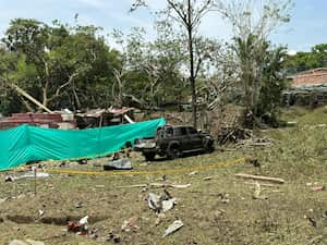 Carrobomba explotó en Timba, municipio de Buenos Aires, Cauca.