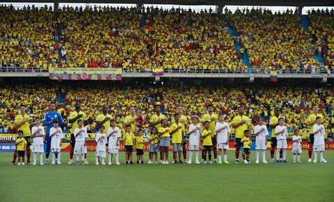 Colombia vs Uruguay  empate 2-2 
Eliminatorias al Mundial 2026
 Selección Colombia de mayores
Barranquilla estadio Metropolitano
Octubre 12 del 2023
Foto Guillermo Torres Reina / Semana