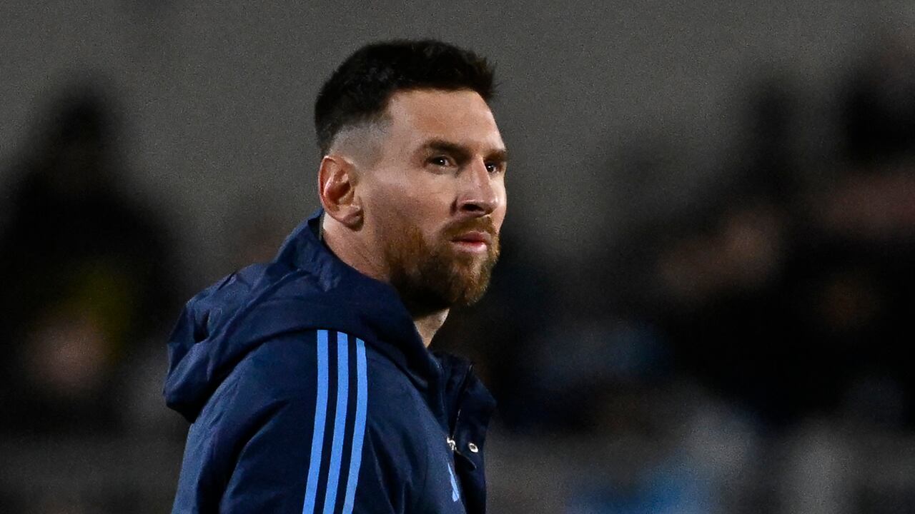 Argentina's forward Lionel Messi looks on at the end of the 2026 FIFA World Cup South American qualifiers football match between Argentina and Ecuador, at the Mas Monumental stadium in Buenos Aires, on September 7, 2023. Argentina won 1-0. (Photo by Luis ROBAYO / AFP)Argentina's forward Lionel Messi looks on at the end of the 2026 FIFA World Cup South American qualifiers football match between Argentina and Ecuador, at the Mas Monumental stadium in Buenos Aires, on September 7, 2023. Argentina won 1-0. (Photo by Luis ROBAYO / AFP)Argentina's forward Lionel Messi looks on at the end of the 2026 FIFA World Cup South American qualifiers football match between Argentina and Ecuador, at the Mas Monumental stadium in Buenos Aires, on September 7, 2023. Argentina won 1-0. (Photo by Luis ROBAYO / AFP)