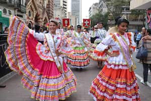 Lanzamiento del Festival Folclórico Colombiano en Bogotá