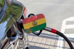 Combustible en Bolivia.