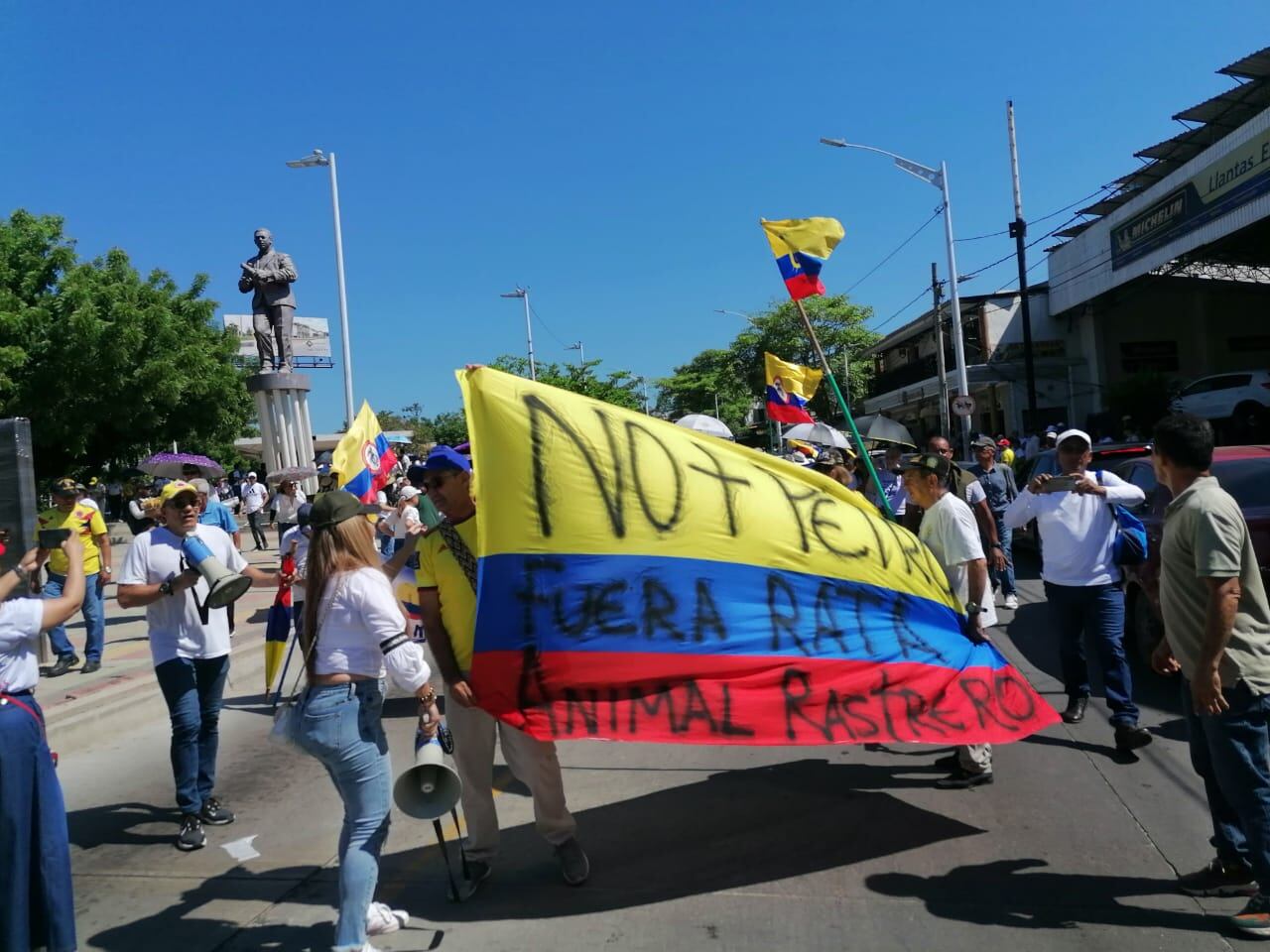 Marcha La Mayoría en Barranquilla.