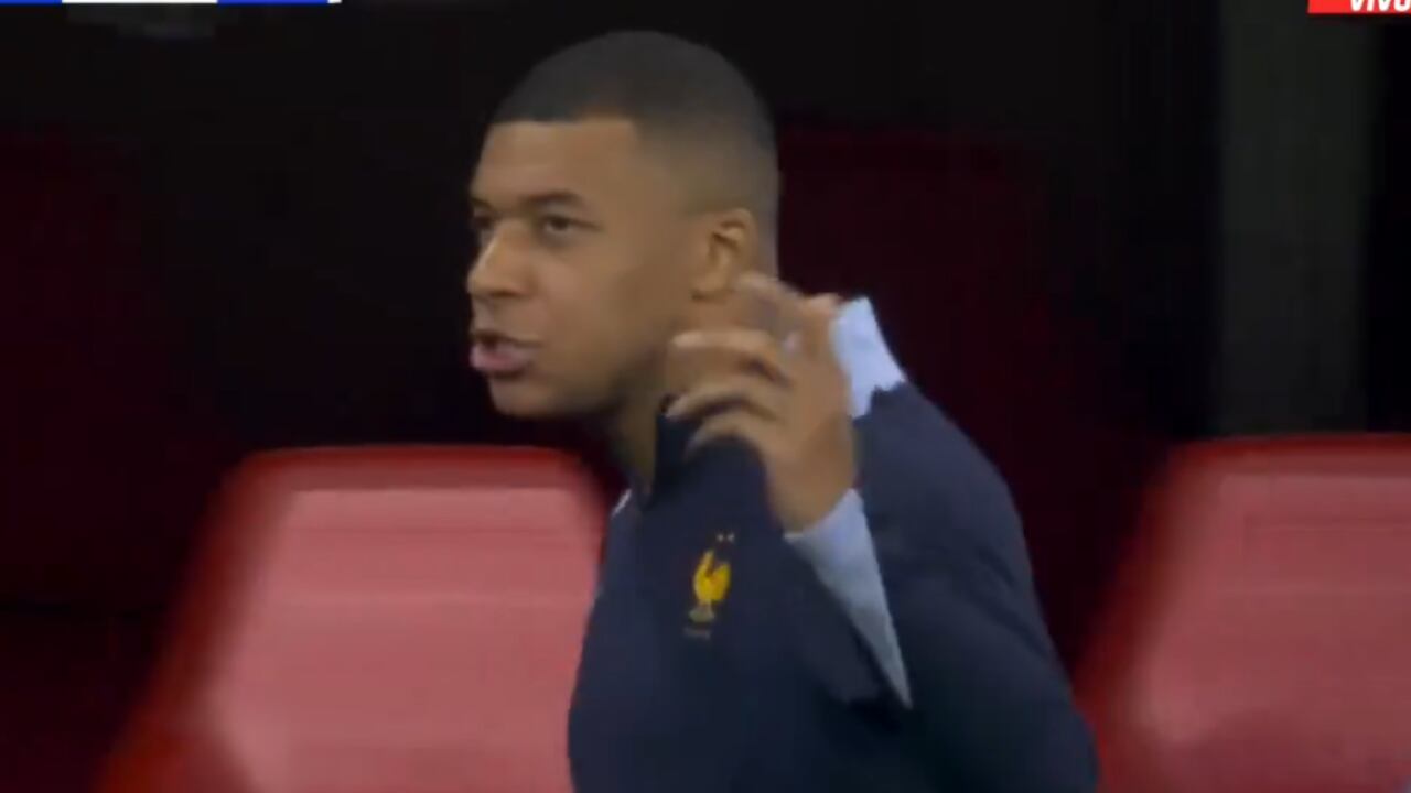 Mbappé se quedó en el banco ante Países Bajos en la Euro 2024