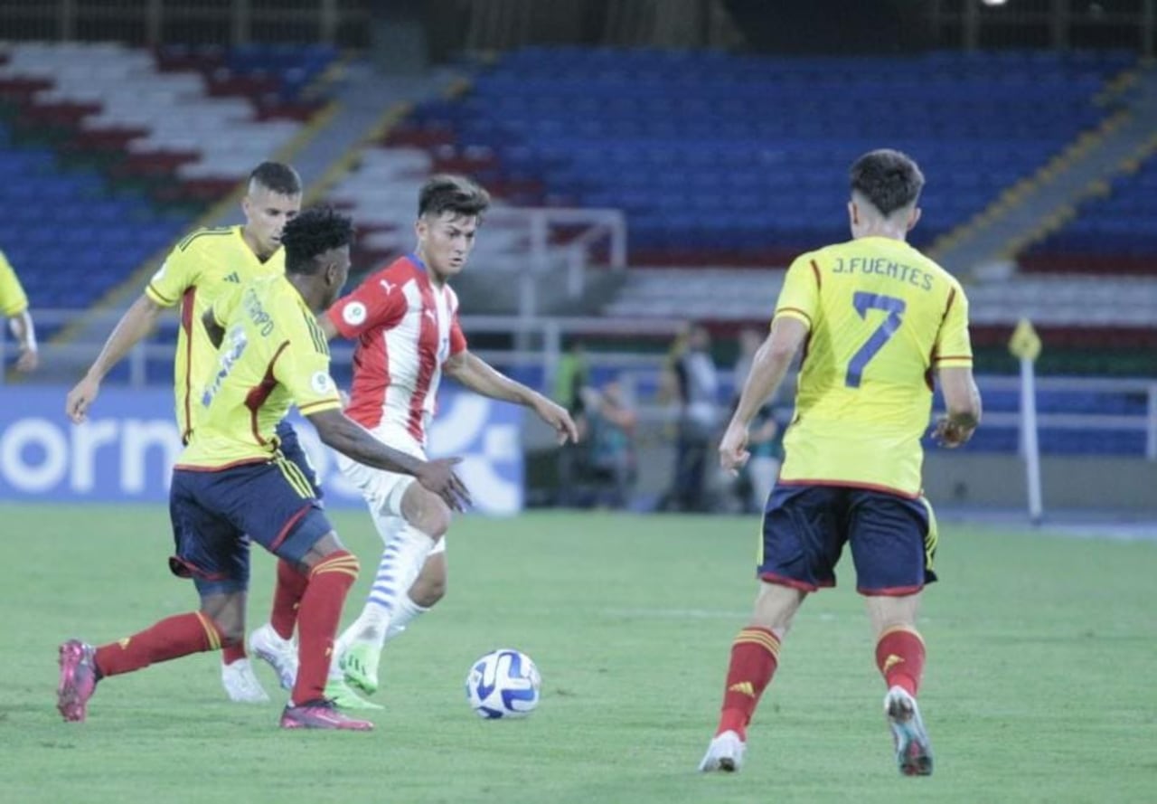Colombia Paraguay - Sudamericano Sub 20.