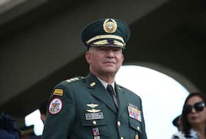 Mayor general Luis Emilio Cardozo Comandante del Ejército Nacional