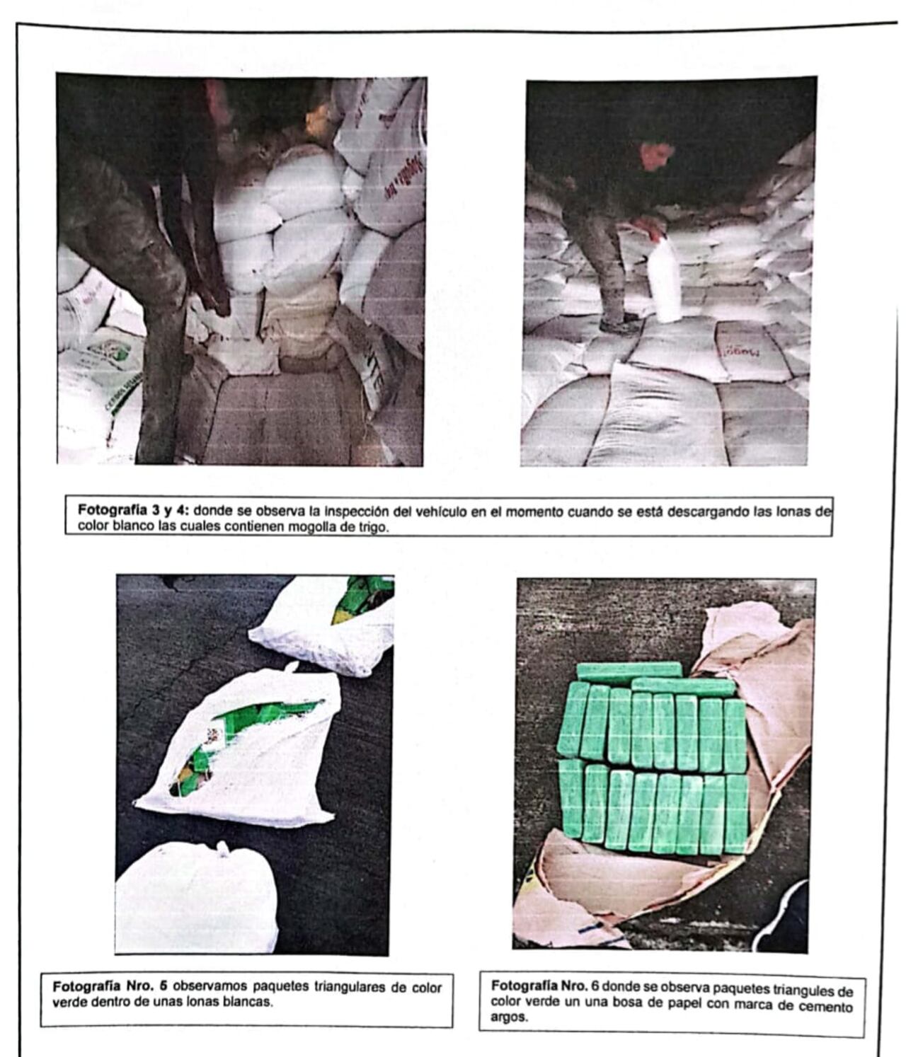 400 kilos de cocaína camuflados en comida para animales fue incautada en el Valle del Cauca.