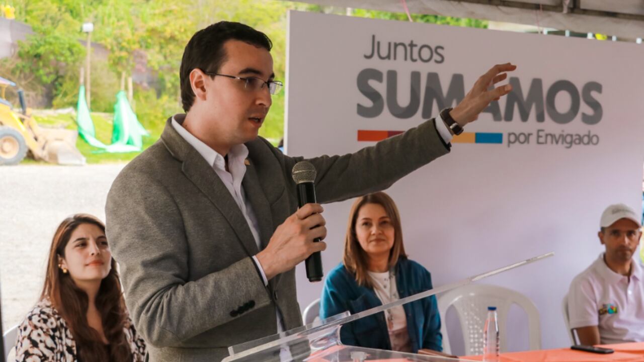 Director del Área Metropolitana del Valle de Aburrá, Juan David Palacio.