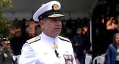 Vicealmirante Ricardo Rozo, nuevo comandante de la Armada Nacional.