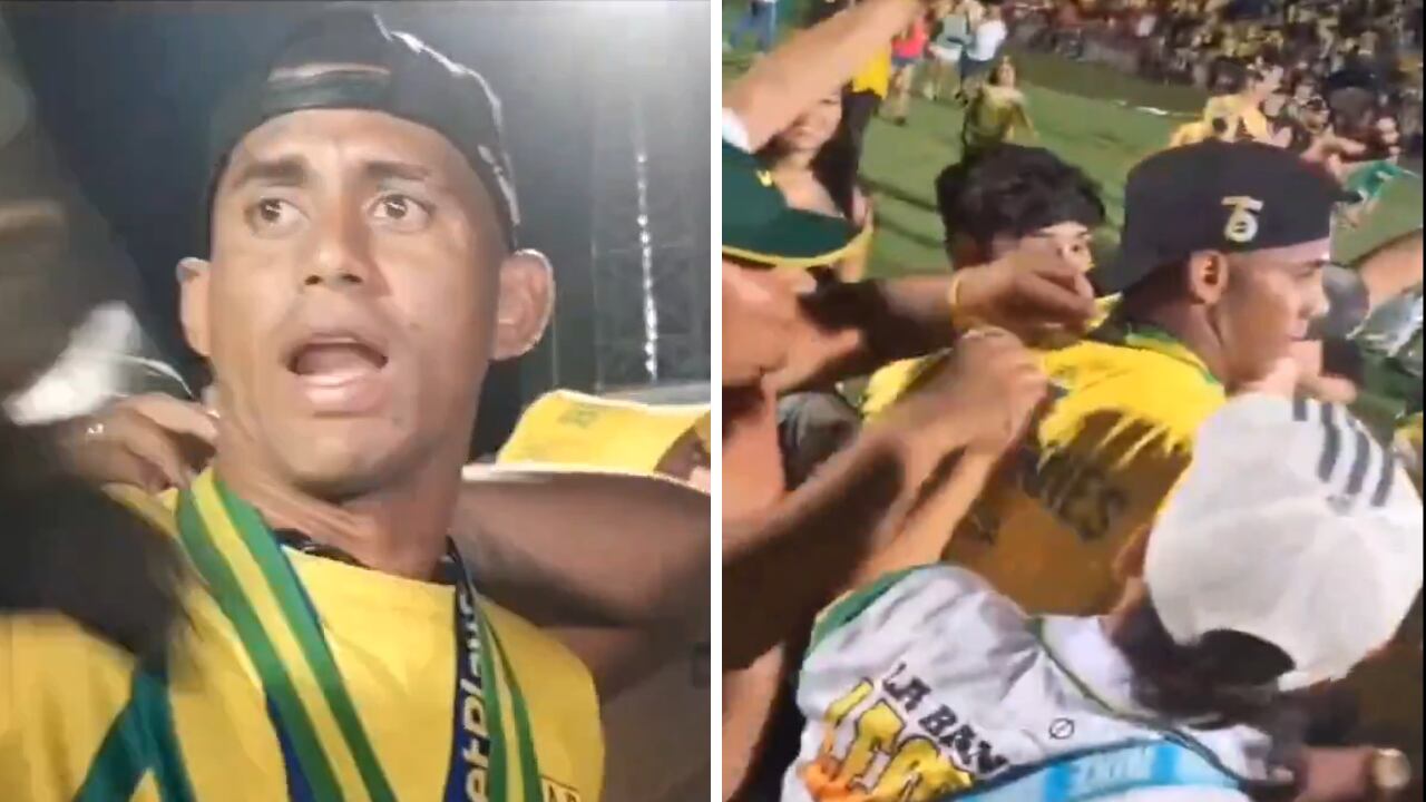 Carlos Henao, defensor del Bucaramanga, fue víctima de hurto durante la celebración del título