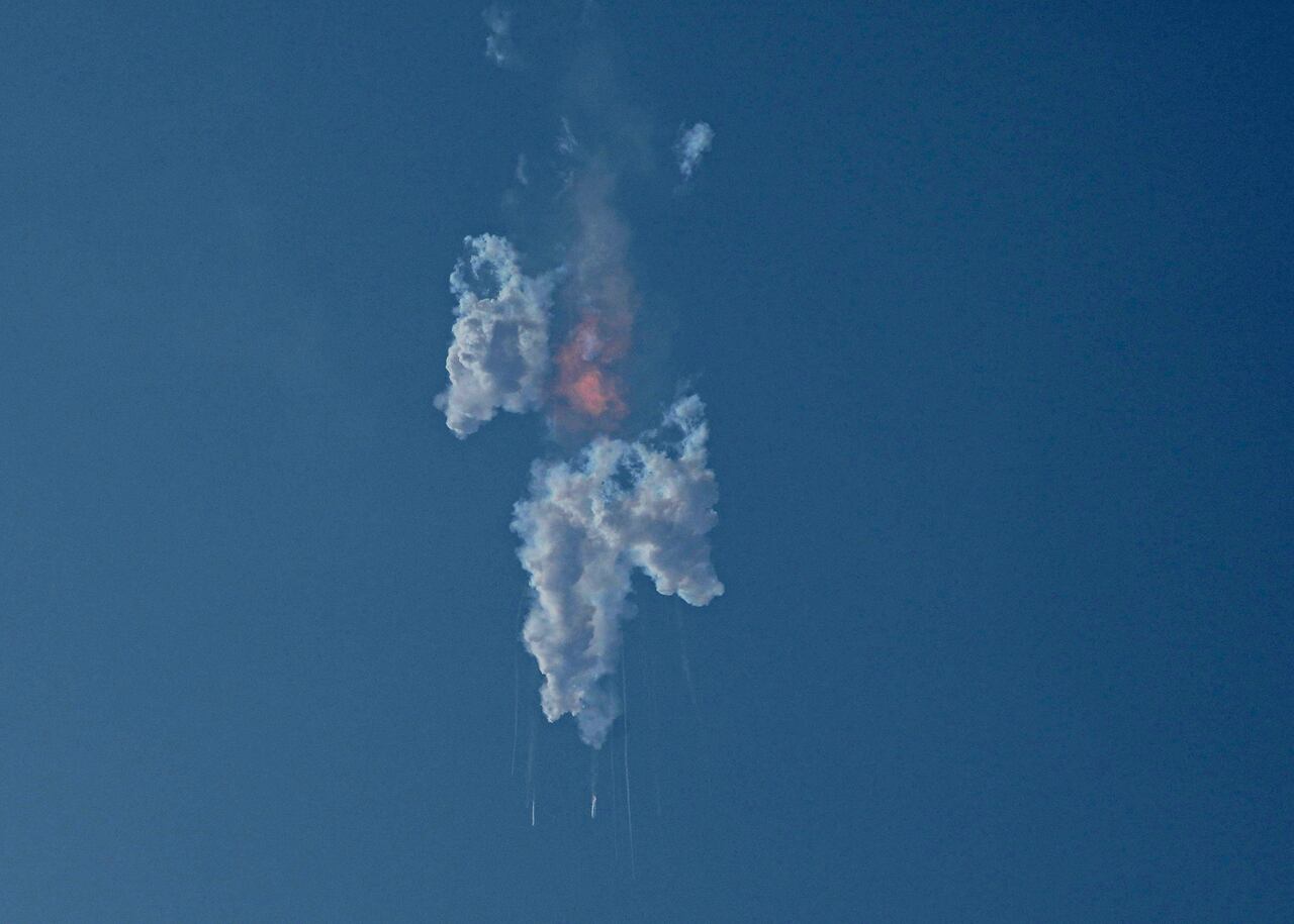 Starship explotó pocos segundos del lanzamiento.