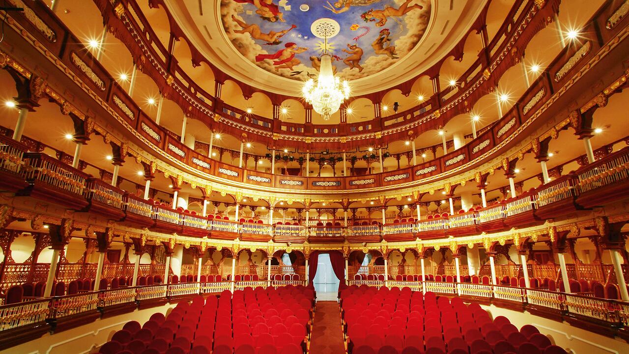 Teatro Adolfo Mejía, en la ciudad de Cartagena.