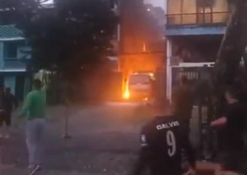Emergencia por explosión en Pereira