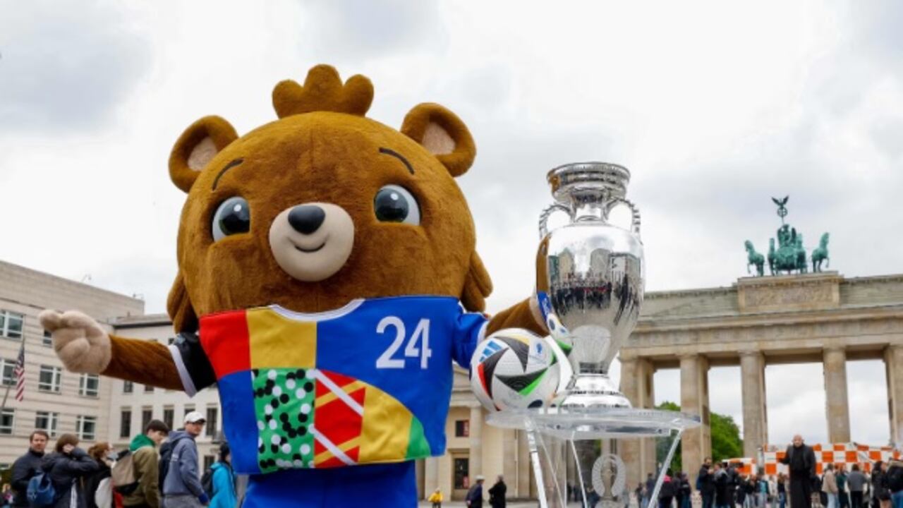 Albart, mascota oficial de la Eurocopa 2024.