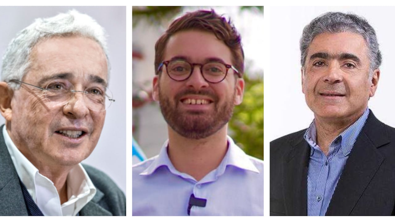 Álvaro Uribe, Daniel Duque y David Bojanini