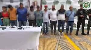 Las autoridades capturaron a varios delincuentes dedicados al secuestro y la extorsión en el país