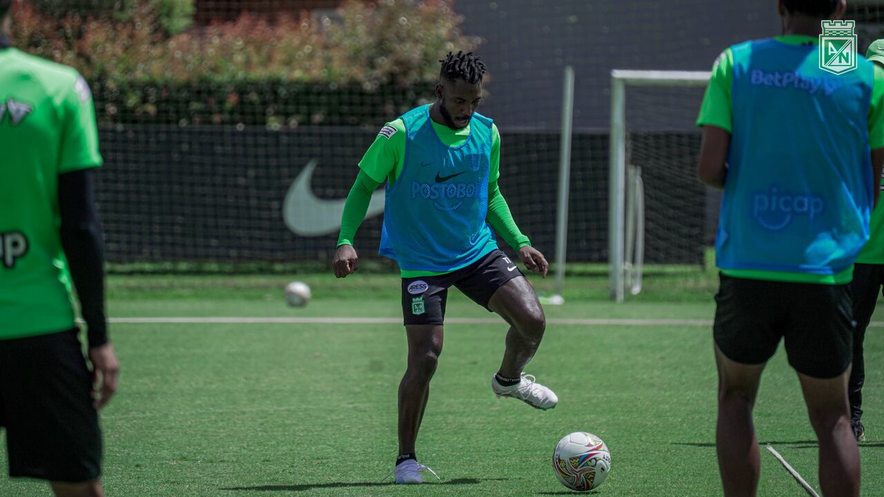 Entrenamiento de Atlético Nacional.