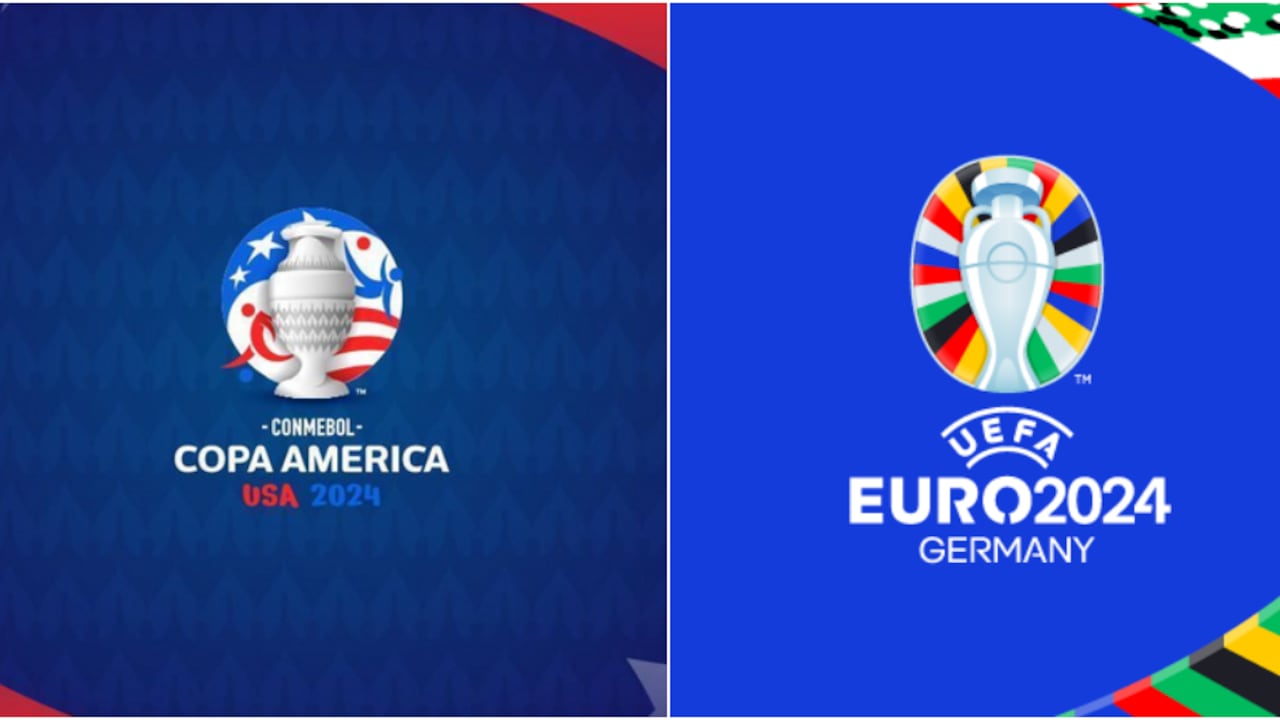 Copa América 2024 y Eurocopa 2024: logos oficiales
