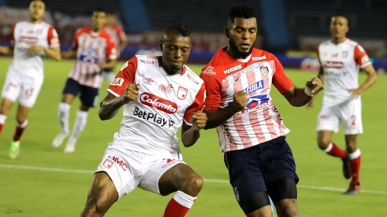 Junior de Barranquilla vs. Santa Fe. Foto: Prensa Dimayor