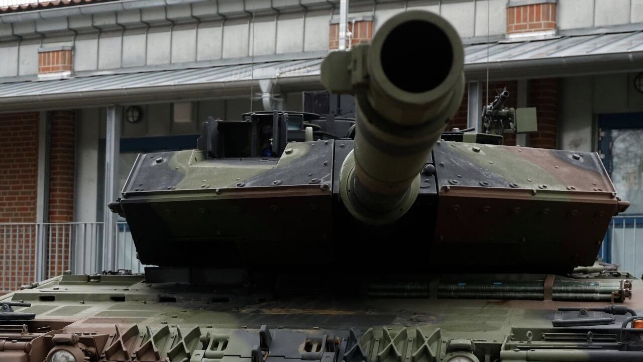 Rusia asegura que tiene en su poder tanques Leopard en perfectas condiciones.