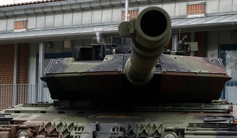 Rusia asegura que tiene en su poder tanques Leopard en perfectas condiciones.