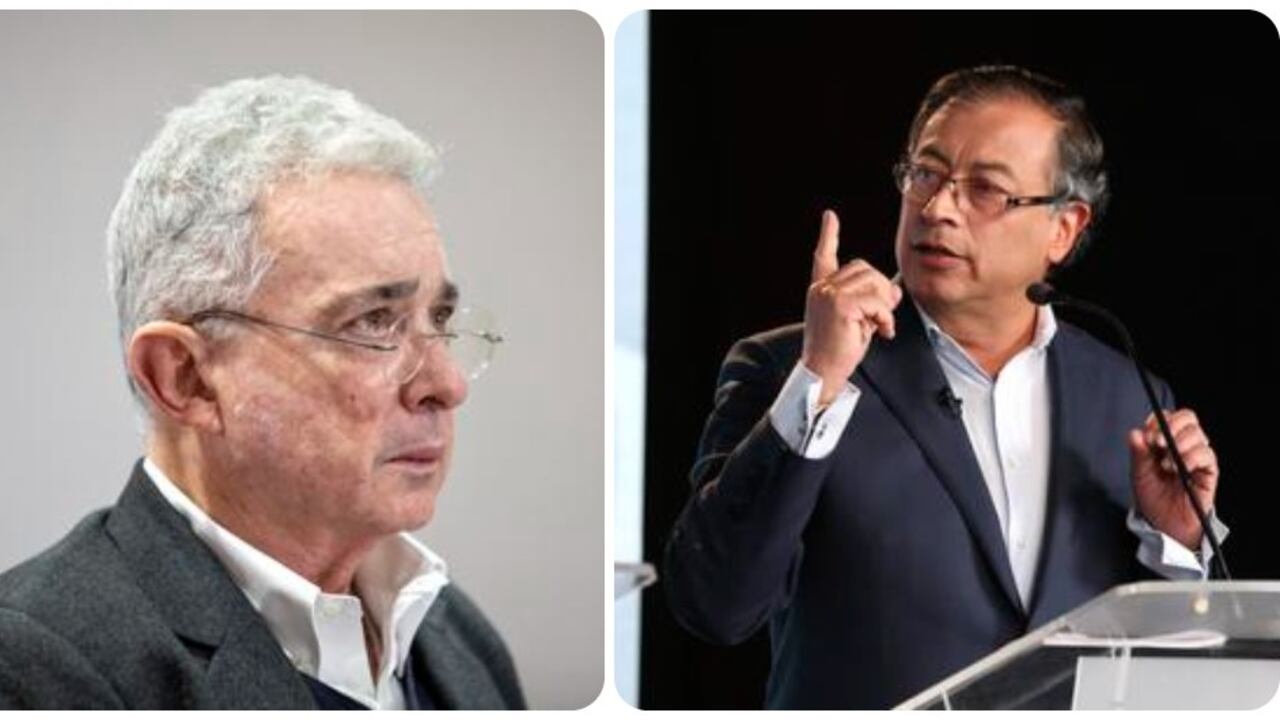 El expresidente Álvaro Uribe aseguró que Gustavo Petro destila odio.