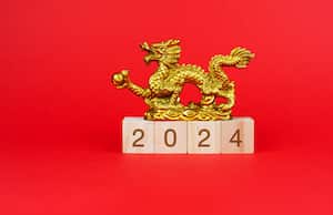 Año Nuevo Chino 2024 del Dragón.