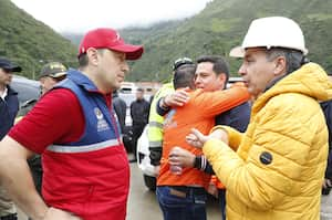 Gobernador de Cundinamarca y alcalde de Quetame / William Camargo Triana ministro de transporte