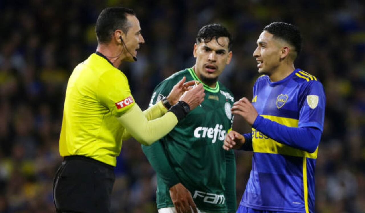 Wilmar Roldán fue el juez de Boca Juniors vs. Palmeiras