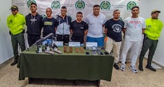 Siete presuntos miembros de banda de sicarios fueron detenidos en Barranquilla