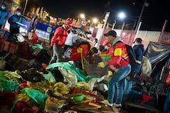 En megaoperativo de las autoridades en María Paz, en Kennedy, se destruyeron 2.158 kilos de alimentos en descomposición