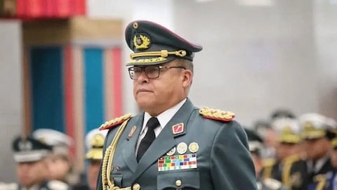 Juan José Zúñiga, excomandante del Ejército de Bolivia.