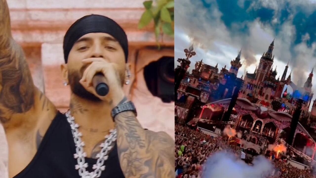 La celebridad interpretó Parcera en Tomorrowland 2023.