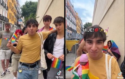 Campaña colectivo LGTBIQ+ en España.