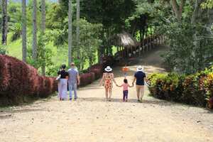 Los primeros visitantes de Panaca Quindío disfrutaron a sus anchas la jornada en el parque, ubicado en una zona en la que ya empiezan a incrementarse las reservas de turistas.