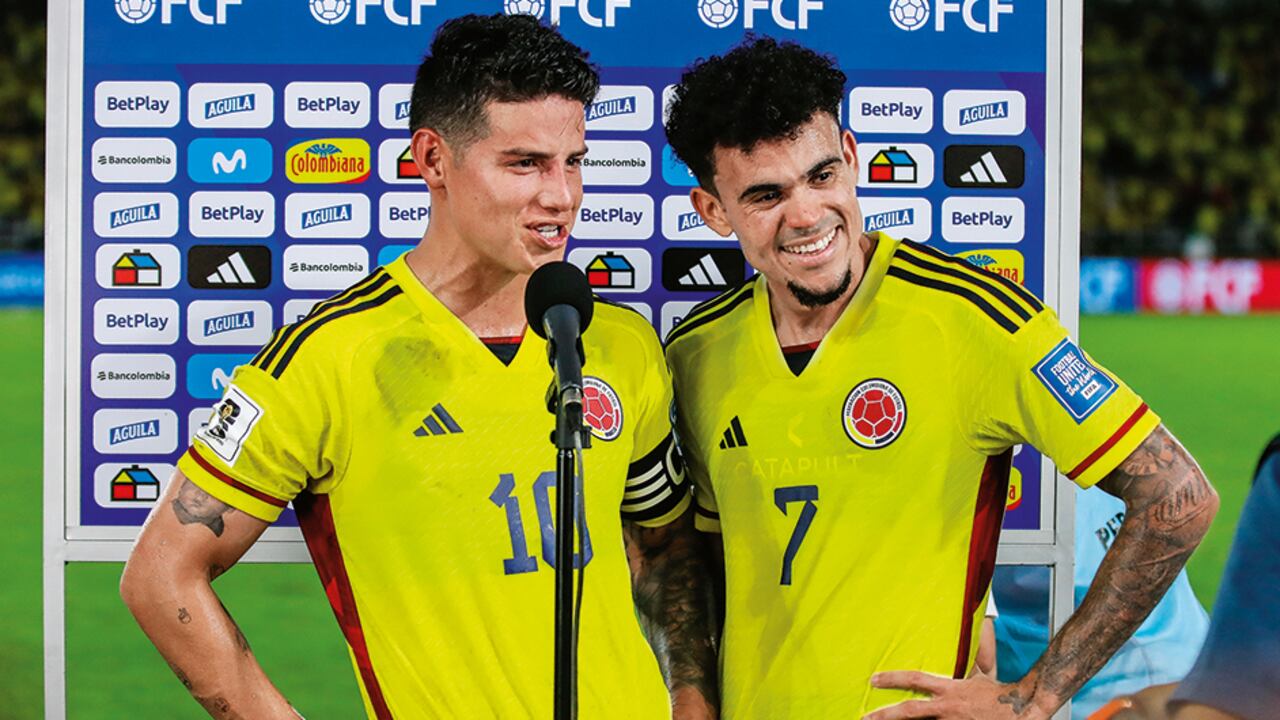   James Rodríguez y Luis Díaz fueron las estrellas de la selección Colombia en el juego contra Brasil. Este dúo puso a vibrar a todo un país que le apostaba, por lo menos, a un empate, pero la historia fue otra. 