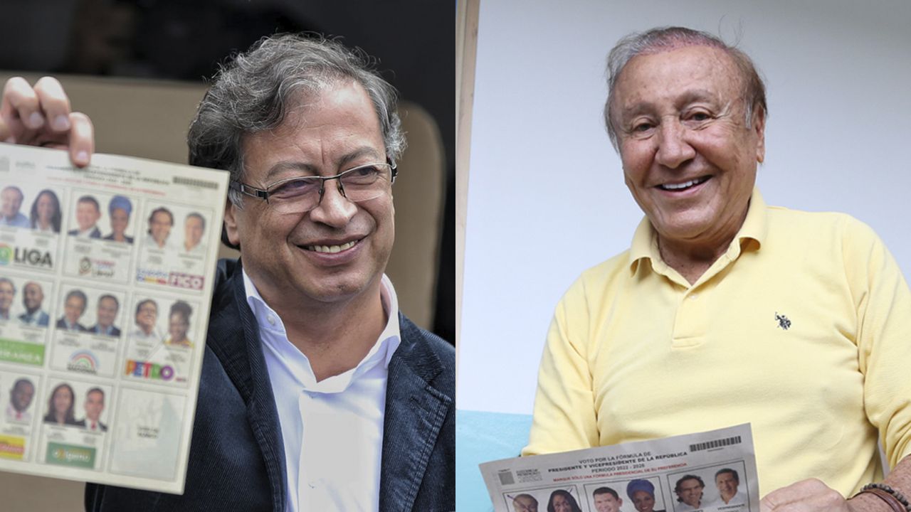 Lo último: habrá segunda vuelta para las elecciones presidenciales entre  Gustavo Petro y Rodolfo Hernández